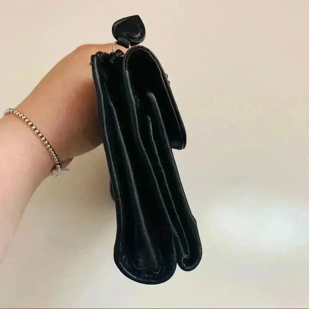 Brighton Leather Croc Organizer/Wallet